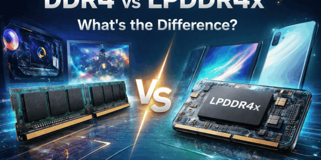 DDR4 vs LPDDR4x RAM